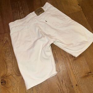 Vintage Orange Tab White 505 Levi’s Shorts - Size 34